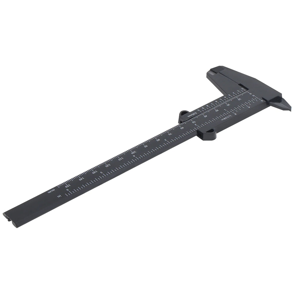 Double Scale Plastic Vernier Caliper 0-150mm | Portable Mini Measuring Tool for Carpentry and Jewelry