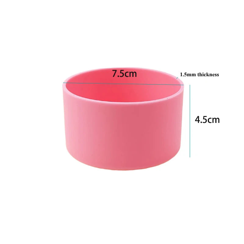 75mm Silicone Boot Bottom Sleeve Cover for Stanley 40oz Tumbler Quencher | Protective Cup Accessory