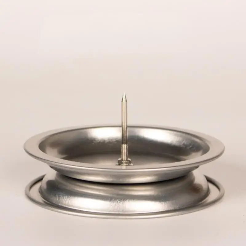 Moxa Stick Holder Tray | Stainless Steel Ash Collection and Mosquito Coil Holder