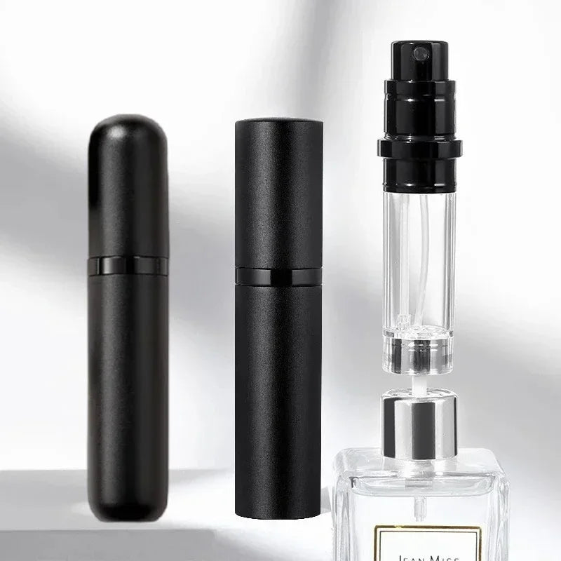 5ml Mini Portable Bottom-Filling Perfume Spray Bottle | Refillable Travel Atomizer