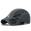 Summer Sport Alphabet Hat | Breathable Mesh Sun Cap for Men