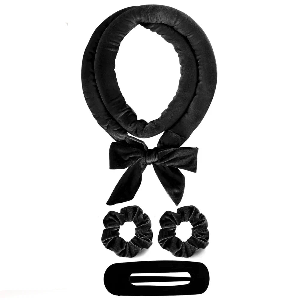 Heatless Curling Rod Headband | No Heat Hair Curler for Soft Overnight Curls