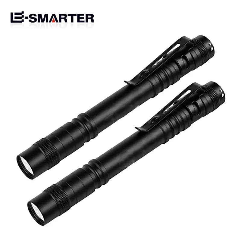 ESMARTER Mini Pen Flashlight | LED Pocket Torch for Work, Camping, and Emergencies