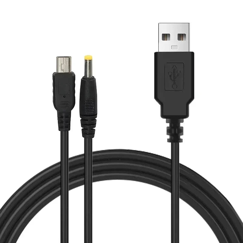 DATA FROG 2 in 1 USB Cable for PSP | Charger and Data Transfer Cord