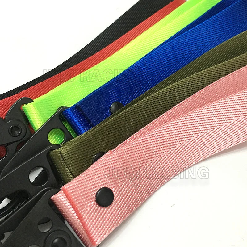 Car Wrist Cord Key Chain | Motor Racing Webbing Wristlet