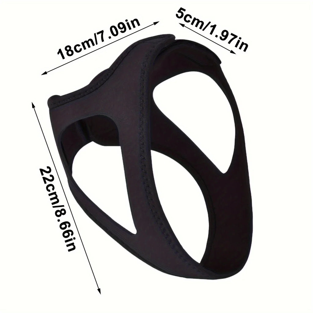 Neoprene Anti Snoring Chin Strap | Stop Snoring Jaw Belt Sleep Aid