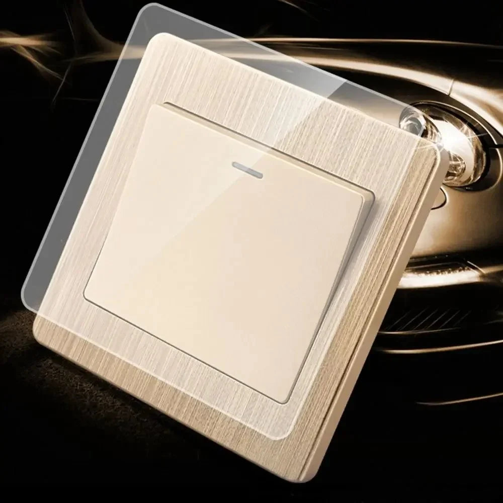 1pc Simple Anti-Dirty Switch Protective Cover | Non-Adhesive Dustproof Outlet Wall Sticker