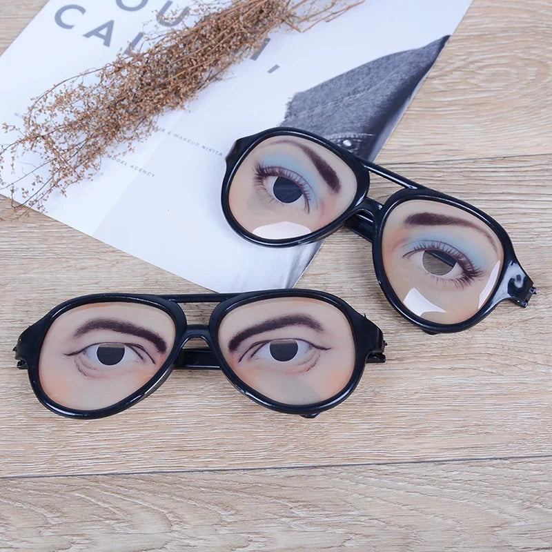 Eyeball Glasses | Novelty Halloween Party Photo Prop