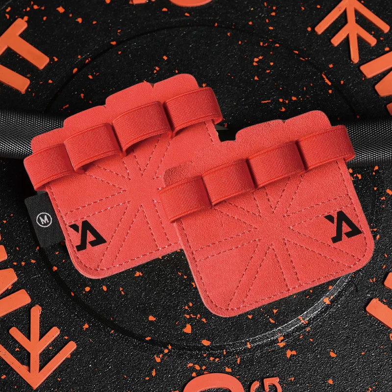 Fitness Gloves for Weightlifting | Cowhide Hand Support for Gym Workouts