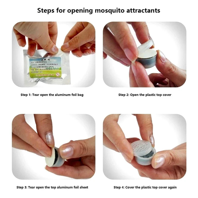 5Pcs Mosquito Attractant Refill Set | Effective Mosquito Trap Lure Agent