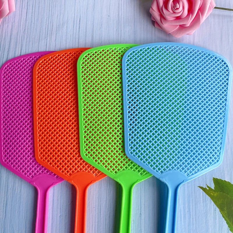 Large Fly Swatter with Extended Handle | Durable Manual Mosquito Swatter