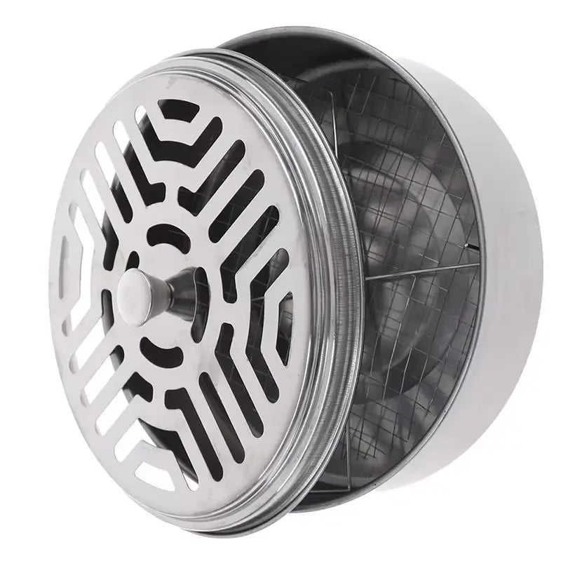 Mosquito Coil Holder with Mesh Stand | Camping Garden Incense Burner