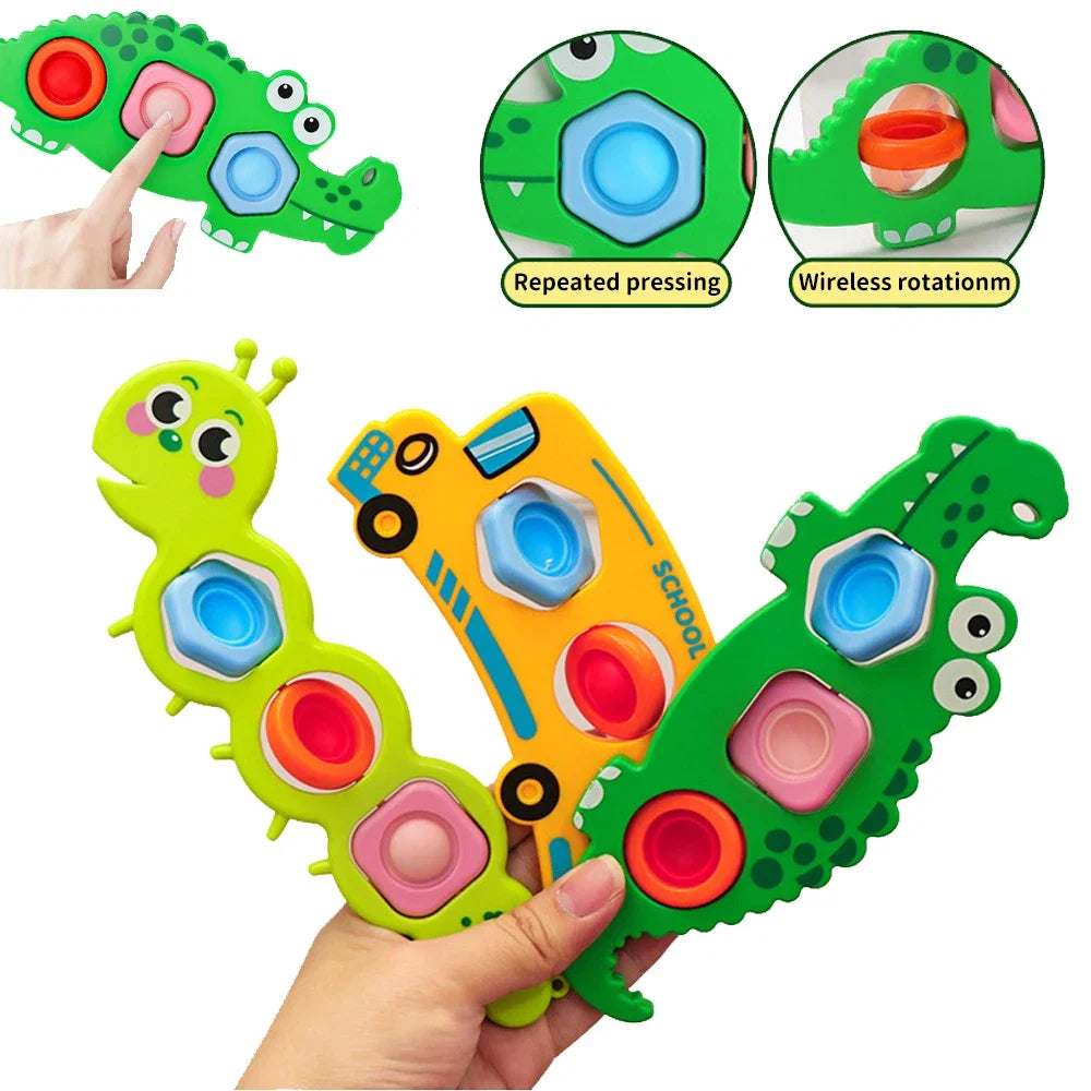 Finger Press Fidget Toys for Kids | Sensory Stress Relief Activity Toy