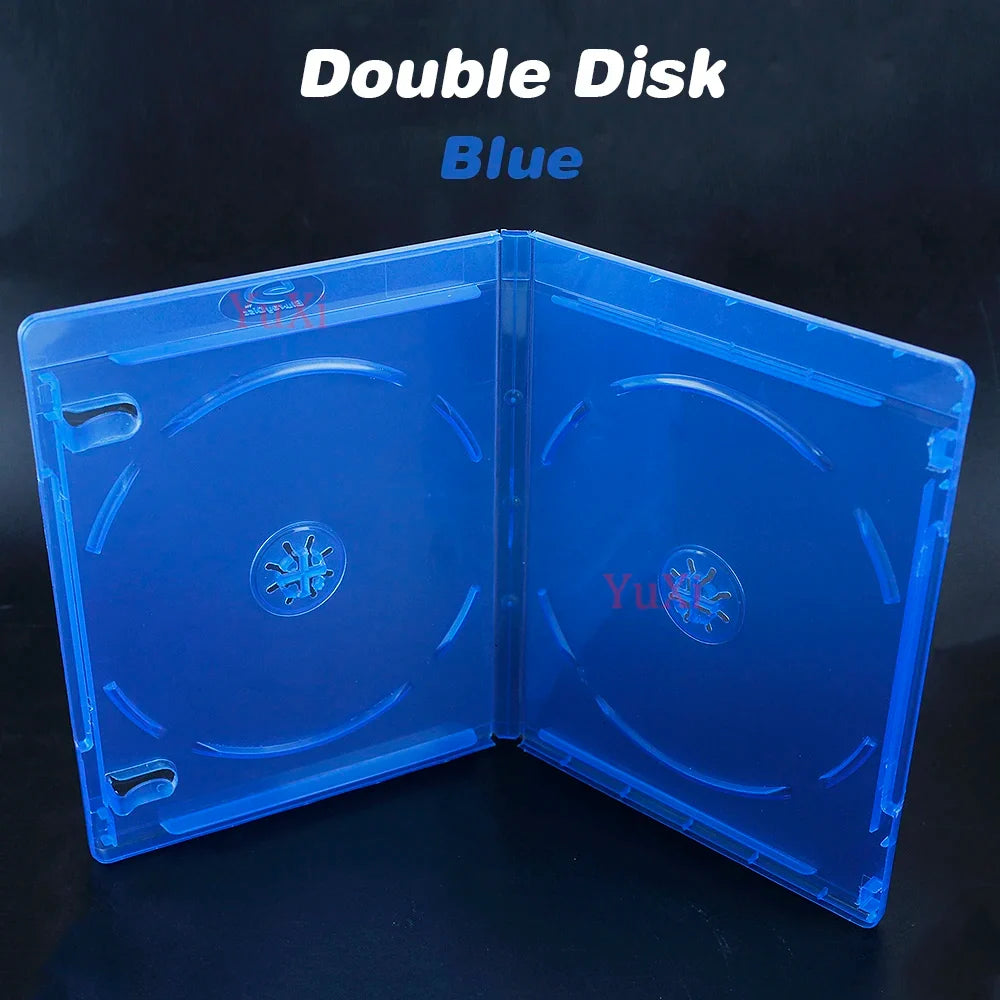 2Pcs Transparent CD DVD Disc Storage Case for PS5 PS4 Game Disk Holder | Protective Box Cover