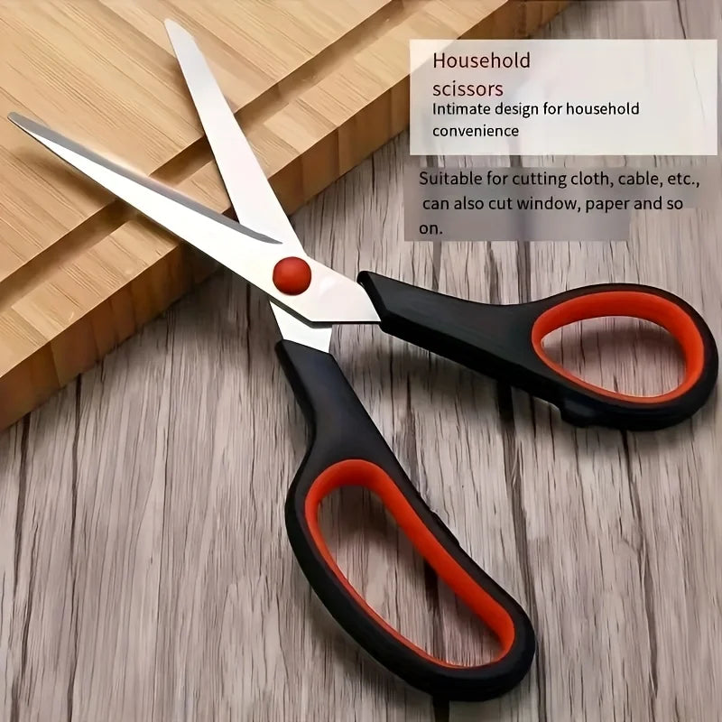 3pcs Stainless Steel Scissors Set | Multipurpose Office and Household Cutting Tool