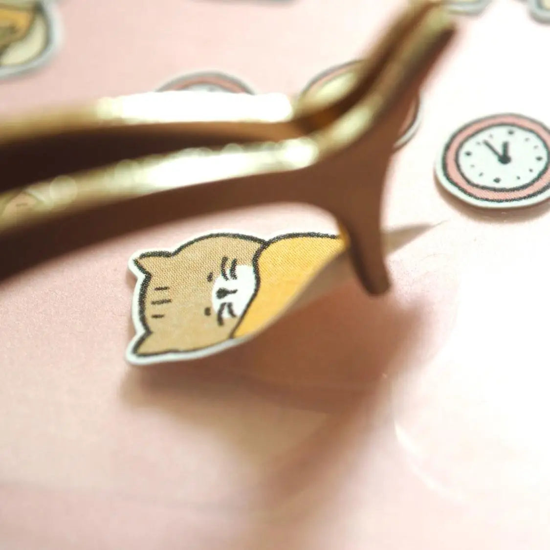 Korean Cat Daily Life Sticker Pack | Scrapbooking and Journal Decor
