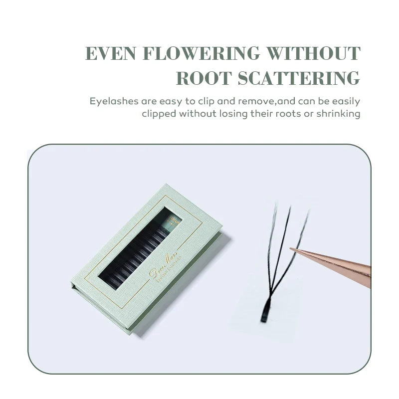 DeceMars U-Shaped 6D Eyelash Extensions | Salon Quality Synthetic Lashes