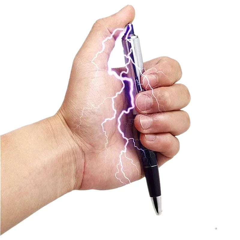 Shocking Pen Prank Toy | Funny Electric Shock Pen for April Fools