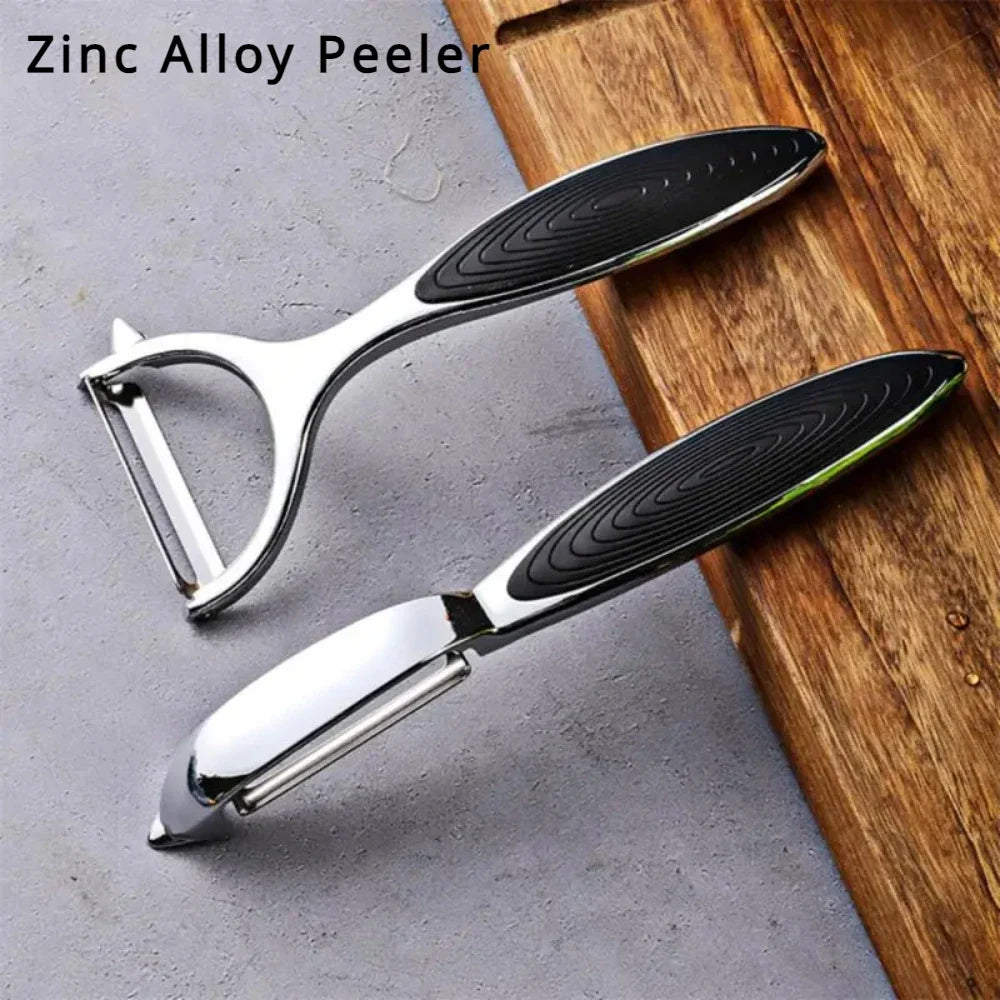 Stainless Steel Vegetable Peeler Set | Multifunctional Kitchen Peeler and Grater