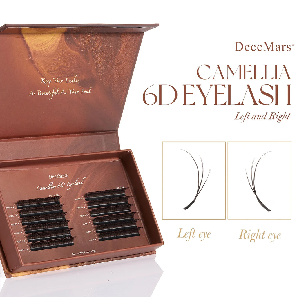 DeceMars Camellia YY Eyelash Extensions | 3D to 6D Flying Eyelash Kit