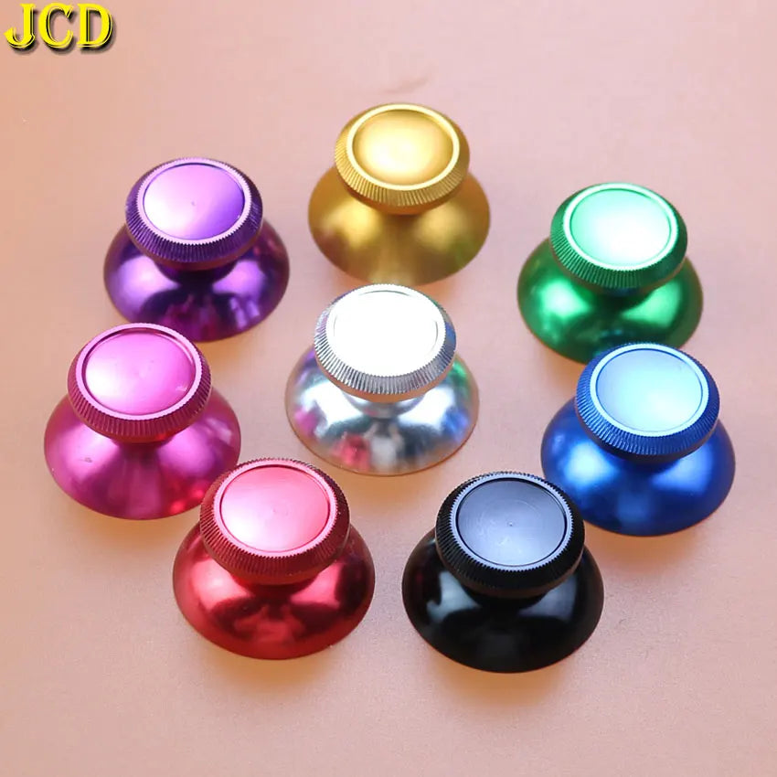2PCS Colorful Aluminum Thumbstick Joystick Caps for Xbox 360 Controller