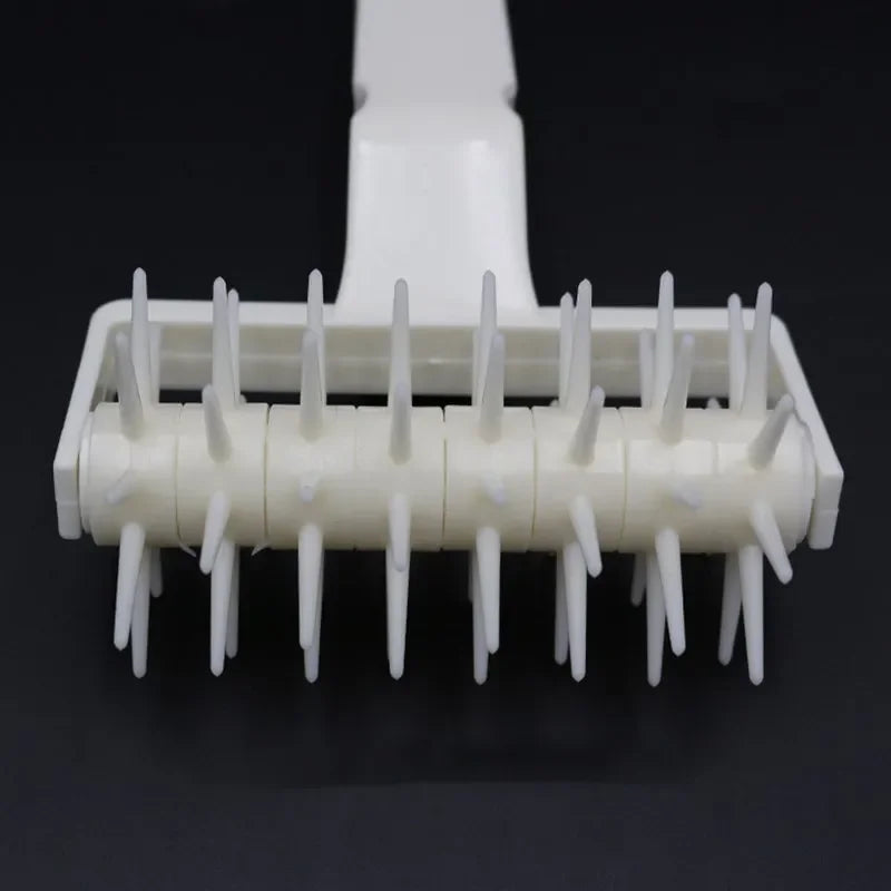 Pizza Dough Docker Roller | 3-Size Plastic Pastry Perforator for Even Baking