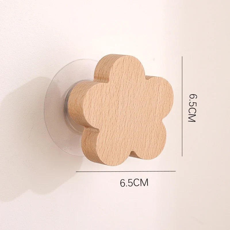 Wooden Animal Hook | Cute Wall Mounted Coat and Key Holder