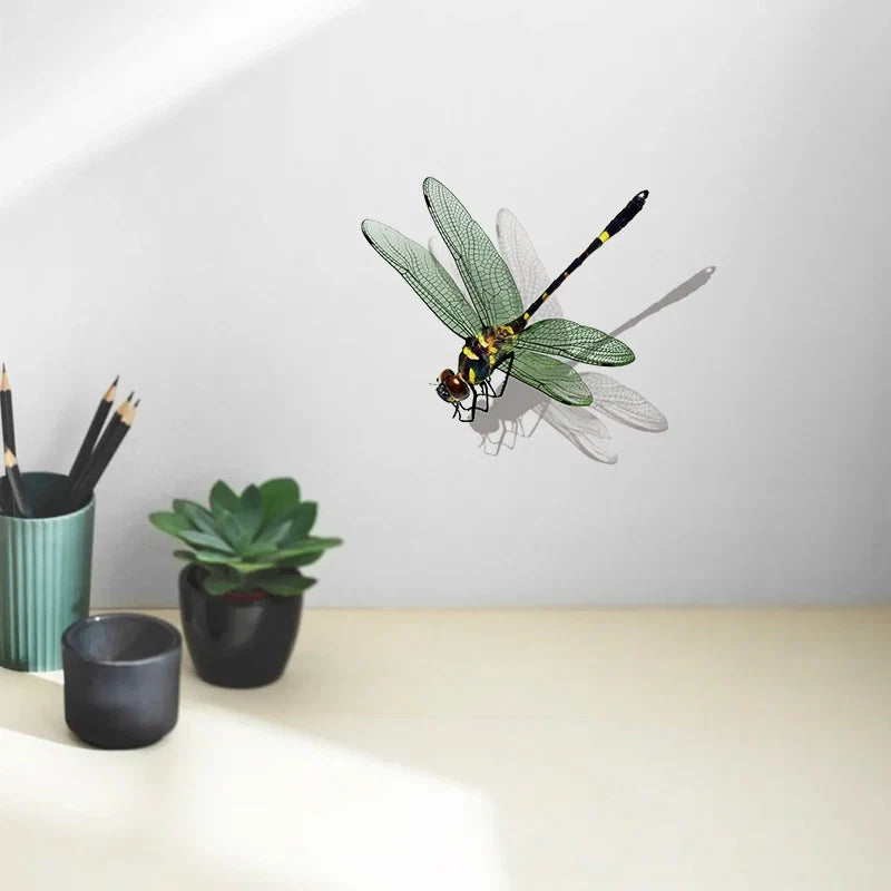 Realistic Dragonfly Wall Sticker | Home Decoration Decals