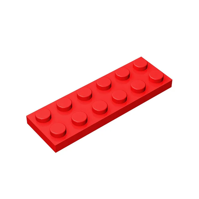 Plate 2 x 6 Building Block | Compatible Building Brick for DIY Creations