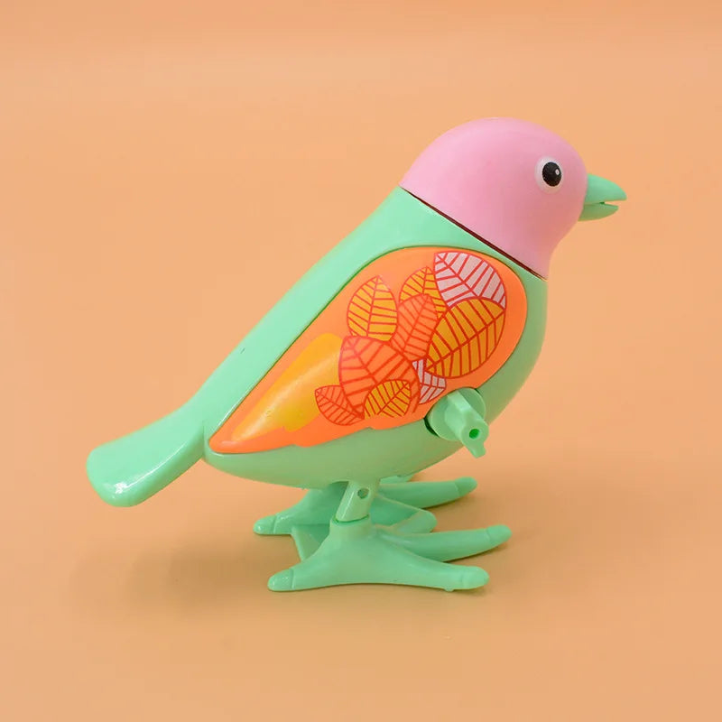 Wind Up Jumping Magpie Toy | Clockwork Bird Puzzle Gift