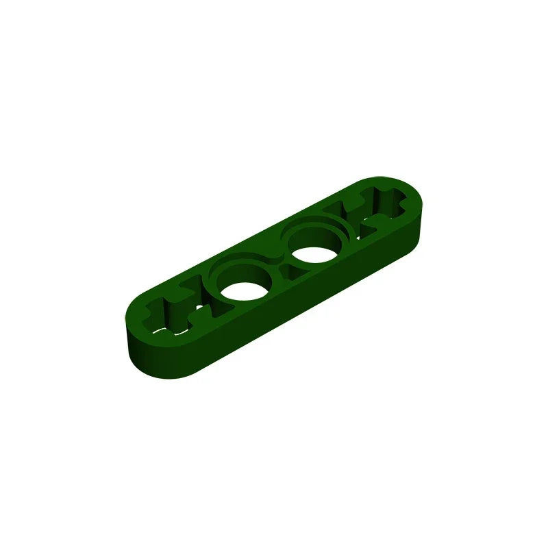 Gobricks GDS-690 Technical Liftarm Thin 1 x 4 with Axle Holes | Compatible Building Block Part 32449