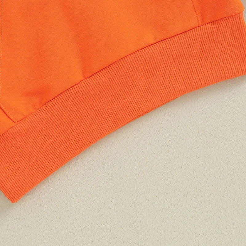 Kids Solid Color Hoodie | Long Sleeve Pullover for Toddlers