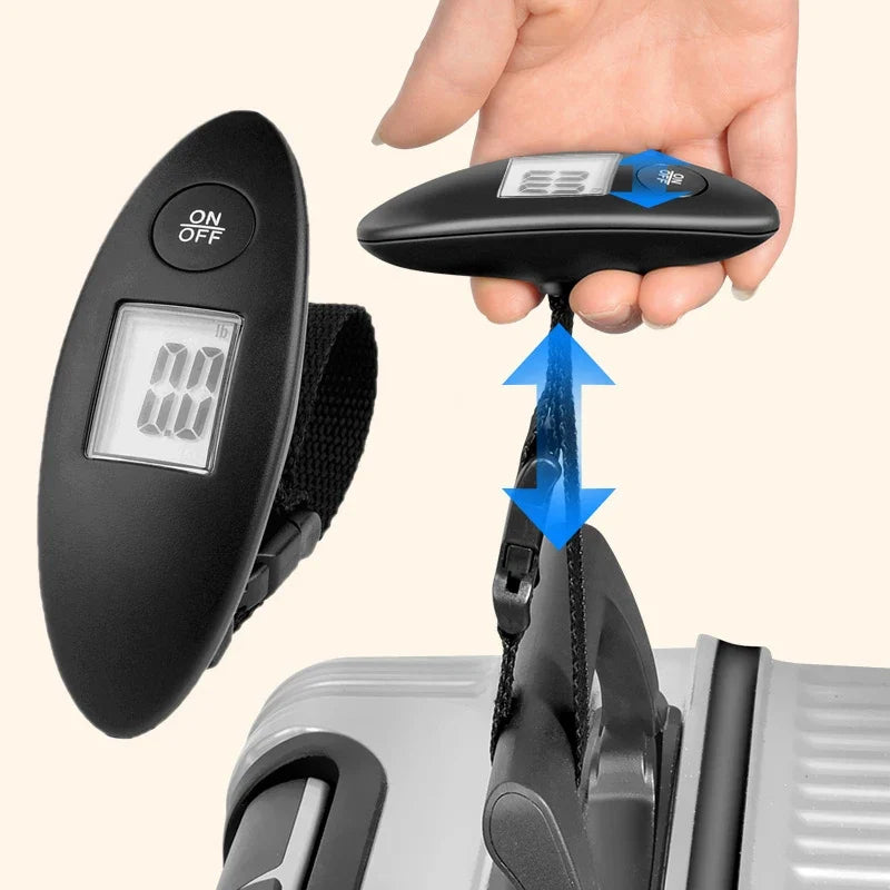 Portable Digital Luggage Scale | 40kg Capacity Travel Weighing Tool