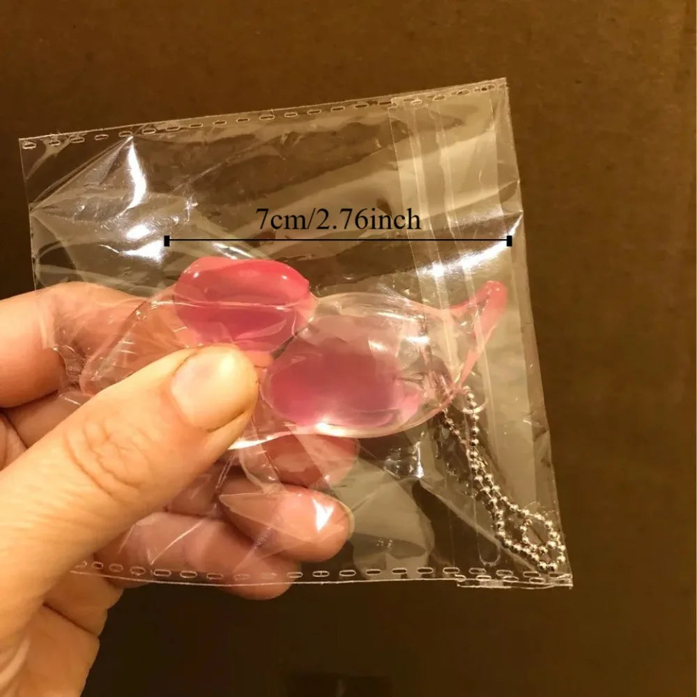 Squeeze Bean Fidget Toy | Cute Stress Relief Keychain