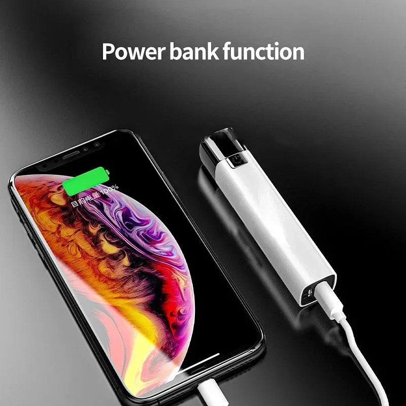 Mini Outdoor Lighting Power Bank Flashlight | 2-in-1 Ultra Bright G3 Tactical LED Flashlight with USB Charging