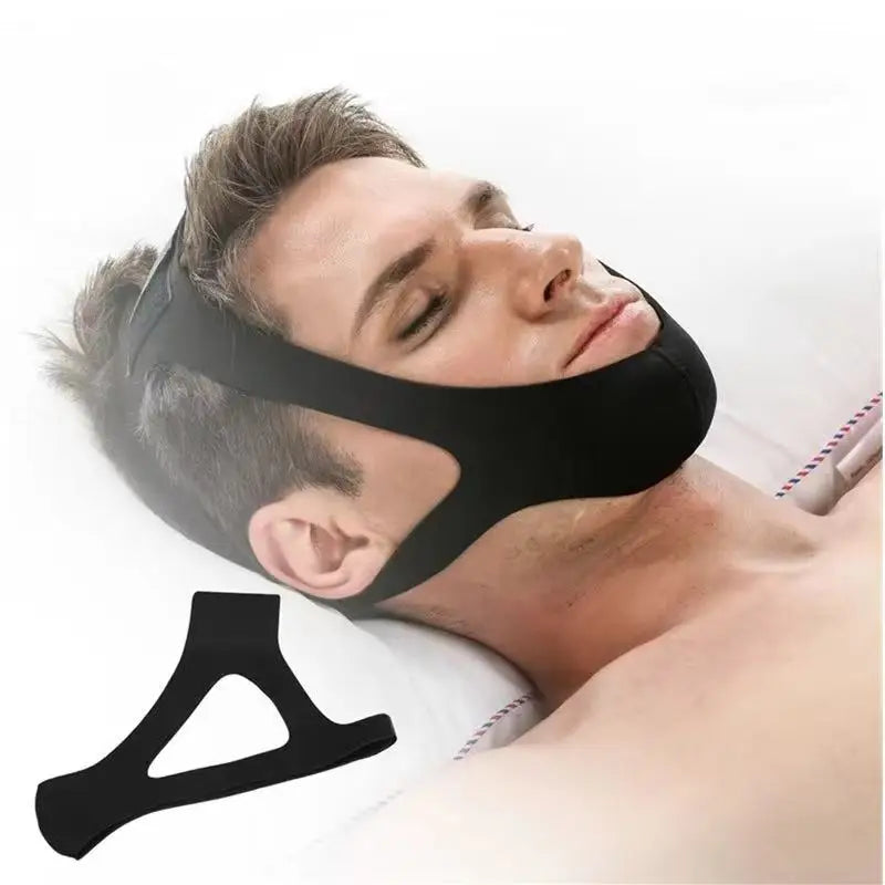 Anti-snoring Chin Strap | Open Mouth Corrector for Better Sleep