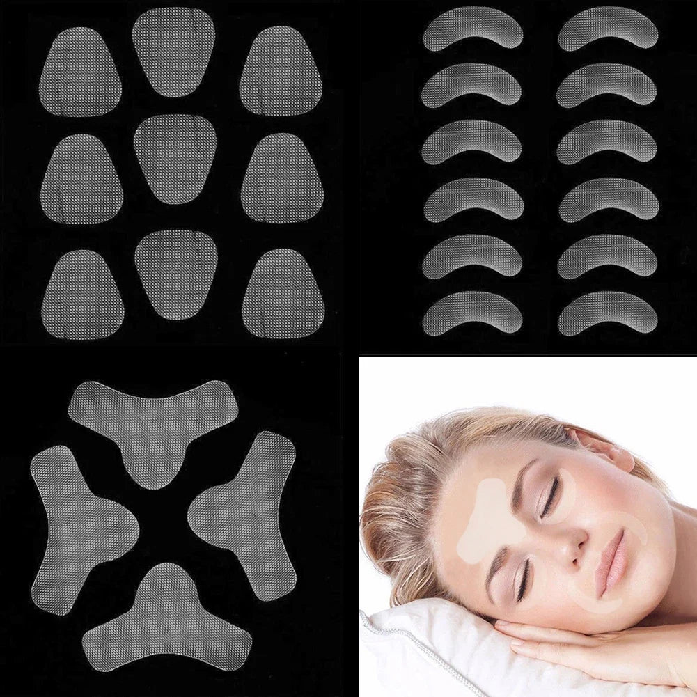 12/24/27pcs Thin Face Stickers EVA Anti-Wrinkle Patches | Forehead Lift Tapes for Skin Lifting