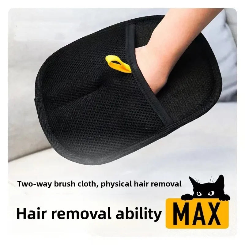 Pet Hair Removal Gloves | Static-Free Grooming Tool for Dogs, Cats, and Furniture