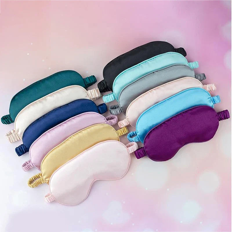 Silk Sleep Eye Mask | Light Blocking Blindfold for Restful Sleep