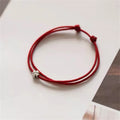 Four-leaf Clover Red String Bracelet | Lucky Charm Handmade Jewelry for Women and Men