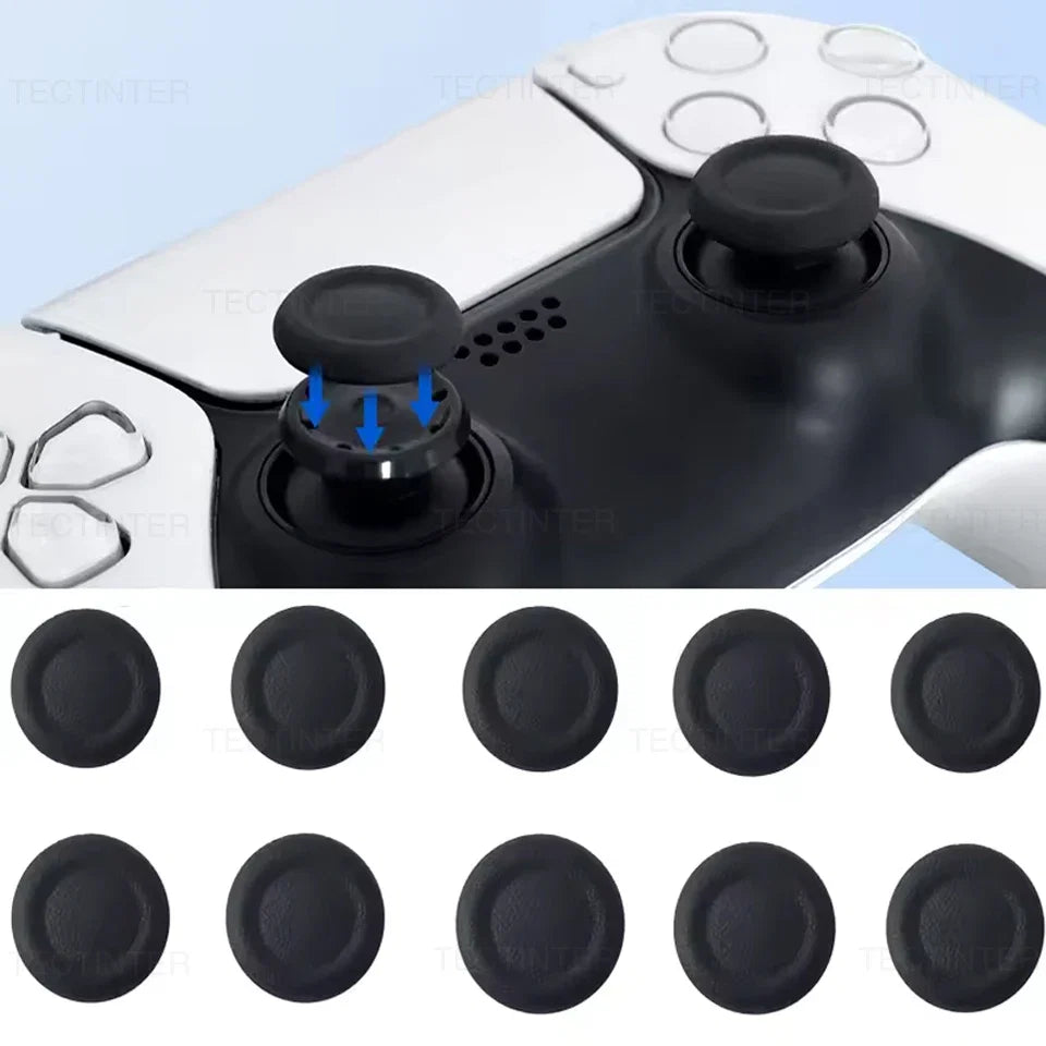 Plastic Non-slip Thumb Grip Caps | Wearproof Joystick Covers for PS4 PS5 Controller