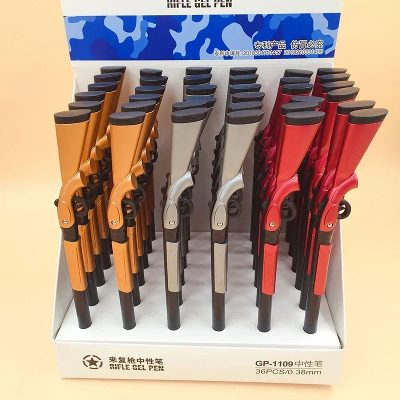 3Pcs Creative Toy Gun Gel Pens | Fun Sci-Fi Writing Set