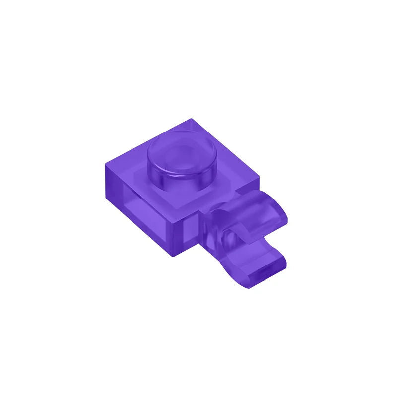 PLATE 1X1 W/HOLDER VERTICAL Building Block | Compatible with Lego 6019 61252
