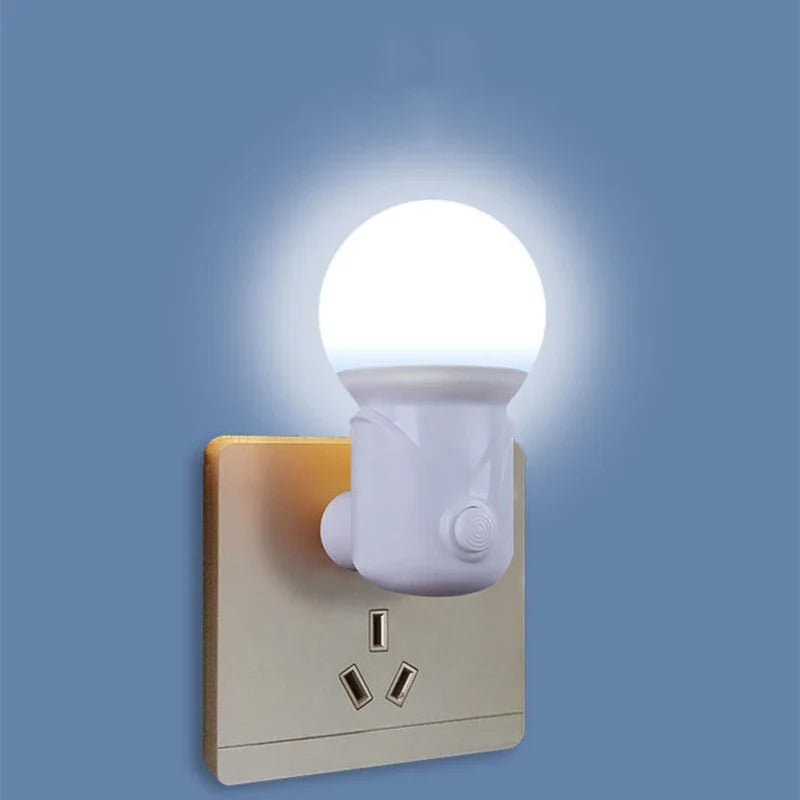 LED Night Light with Dimmer | 2-Color Eye Protection Lamp for Baby Nursing and Sleep