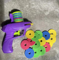 Foam Disc Launcher Set | Flying Disc Hand Shooter for Outdoor Games