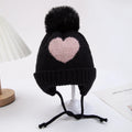 Baby Knitted Turban Hat with Pompom | Soft Acrylic Beanie for 0-3T