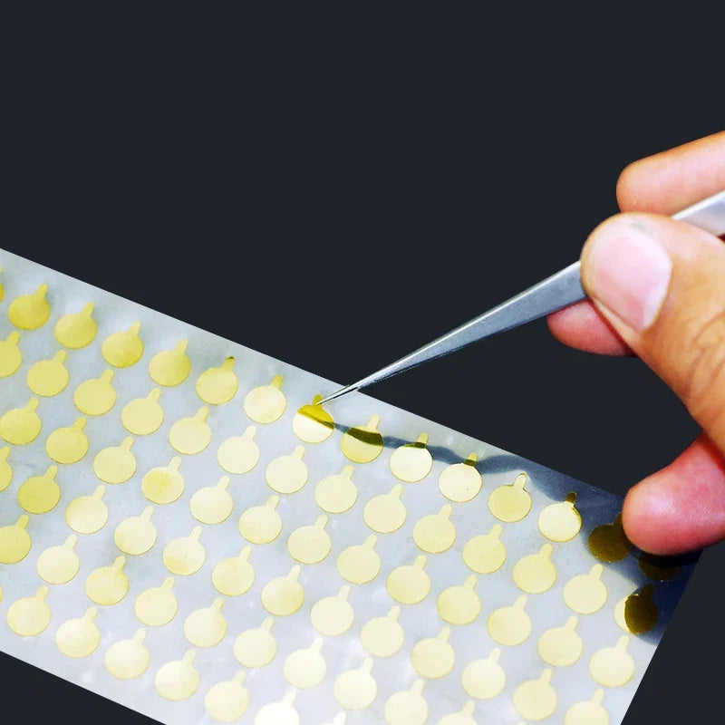 100Pcs Protective Stickers for iPhone Camera Infrared Dot Matrix | High Temperature Dust Stickers