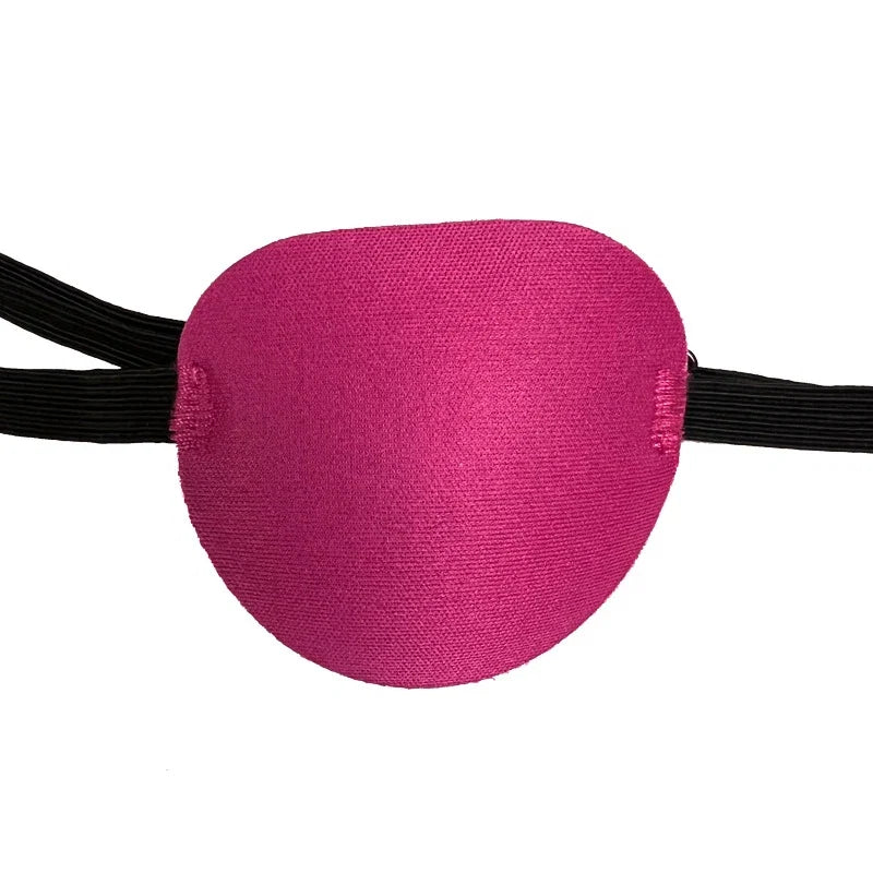 Single Eye Patch for Pirate Cosplay & Sleep Aid | Black Unisex Eyepatch