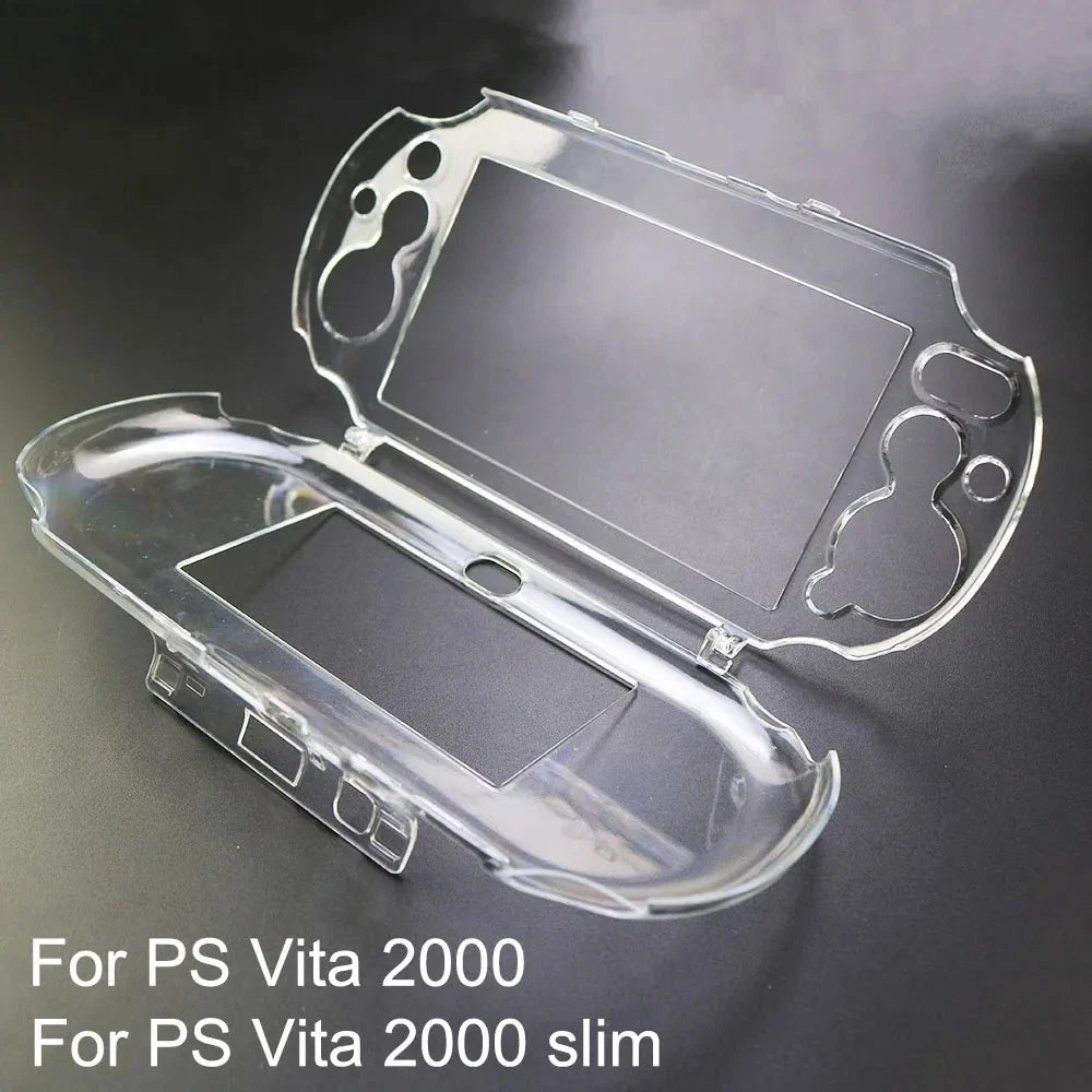 1PC For PS Vita 2000 Slim Crystal Clear Protective Case | Hard Guard Shell Transparent Skin Cover