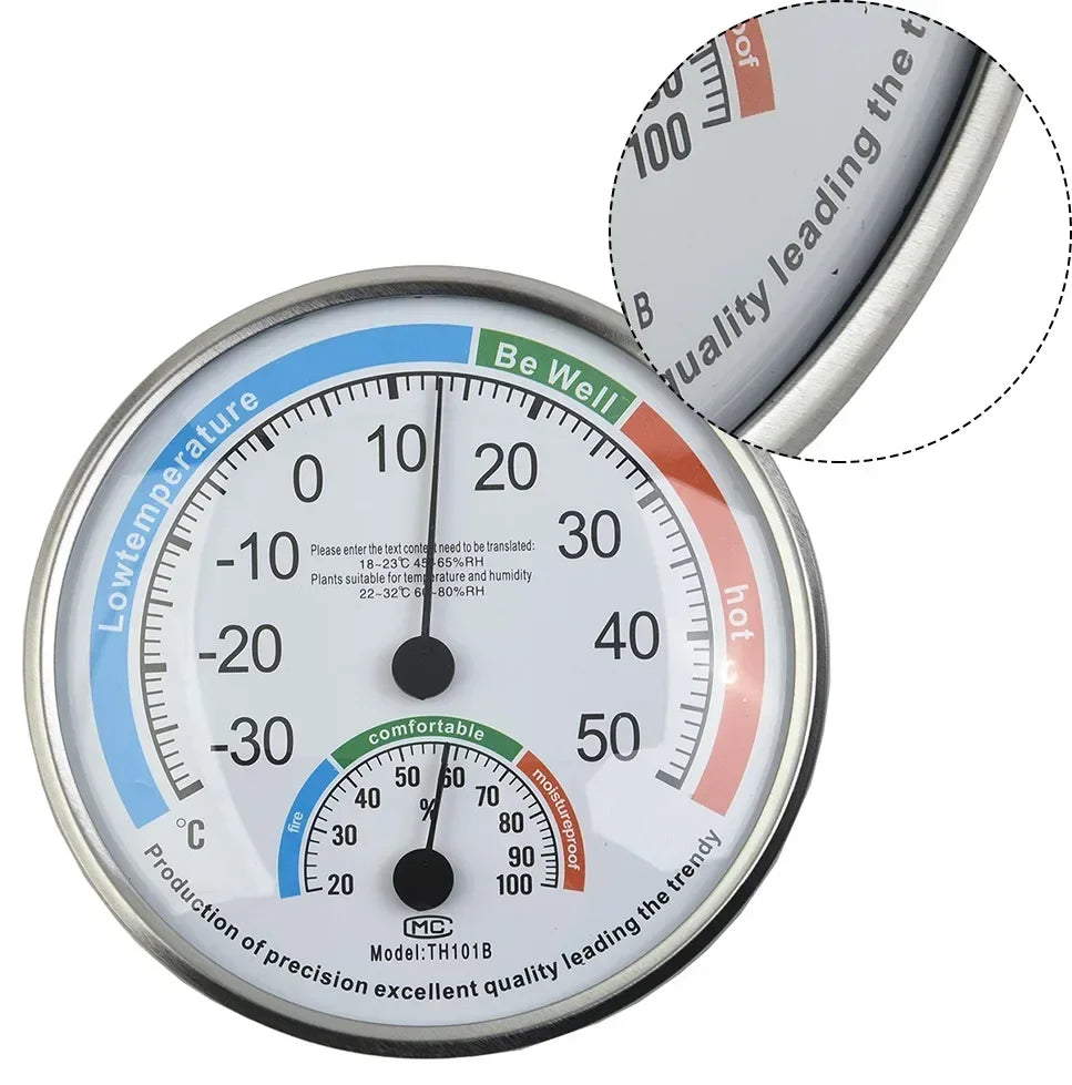 Pointer Type Thermometer Hygrometer | Indoor Temperature and Humidity Monitor